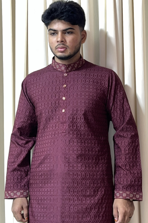 OLD MUVE  MAROON POPCORN PANJBI C-28